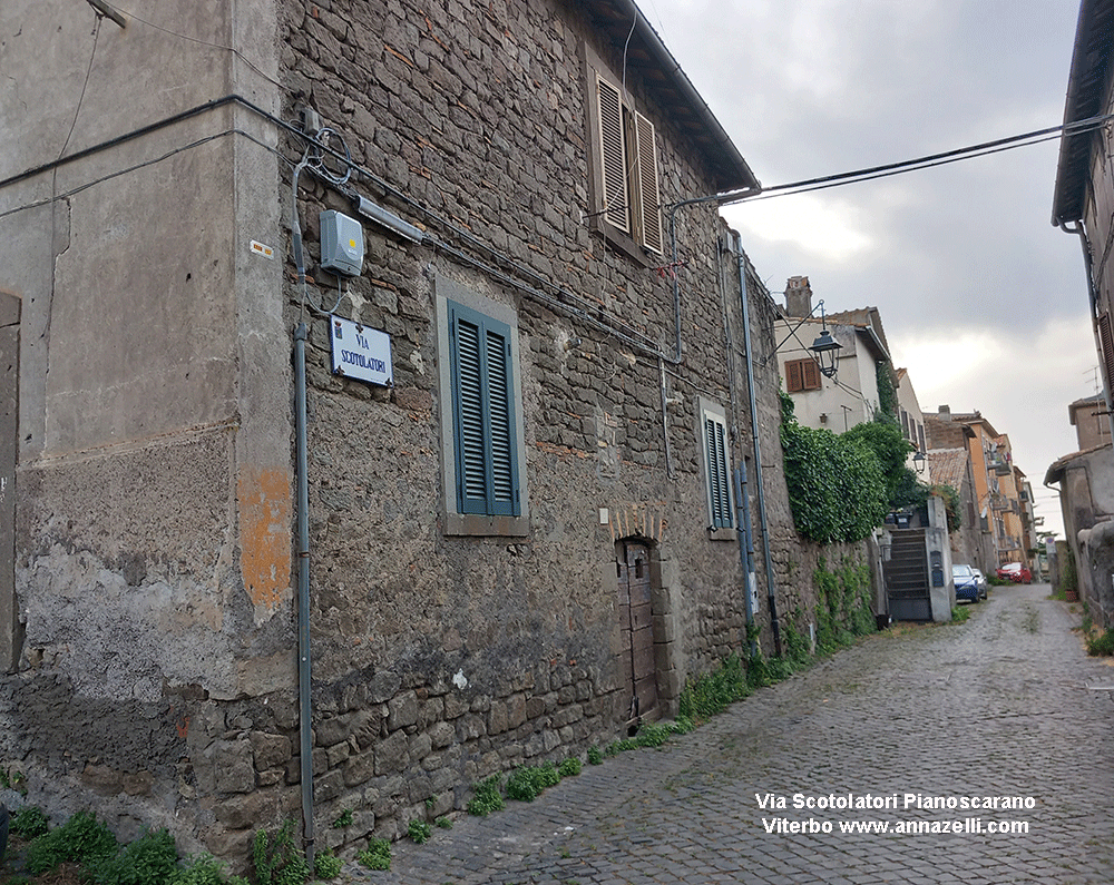 via scotolatori pianoscarano viterbo centro storico info e foto anna zelli