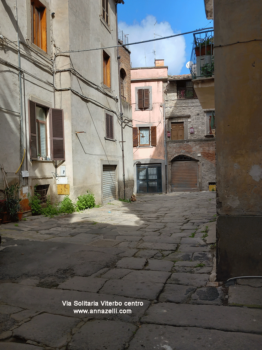 via solitaria viterbo centro storico info e foto anna zelli