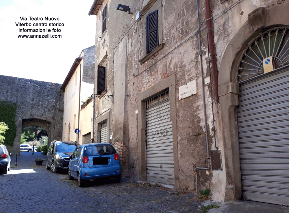 via teatro nuovo viterbo centro storico info e foto anna zelli