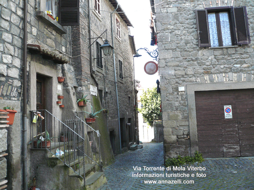 via torrente di mola viterbo centro info e foto anna zelli