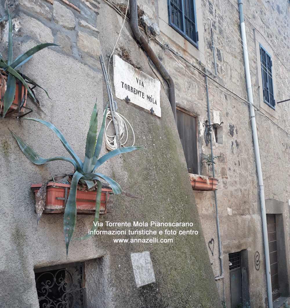 via torrente mola pianoscarano viterbo centro storico