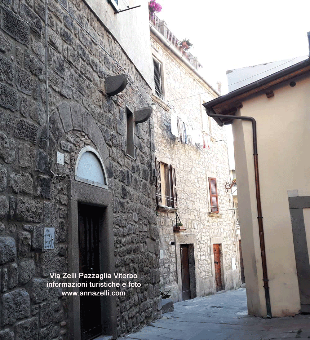 via zelli pazzaglia viterbo centro storico info e foto anna zelli