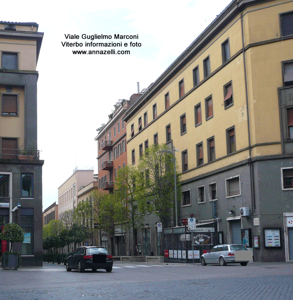 viale guglielmo marconi viterbo centro storico info foto