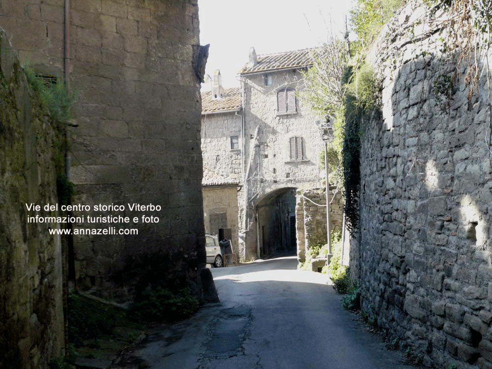 vie di viterbo centro storico