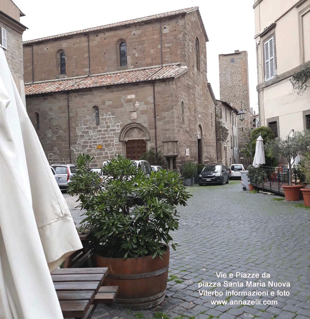 vie e piazze da santa maria nuova viterbo informazioni e foto anna zelli