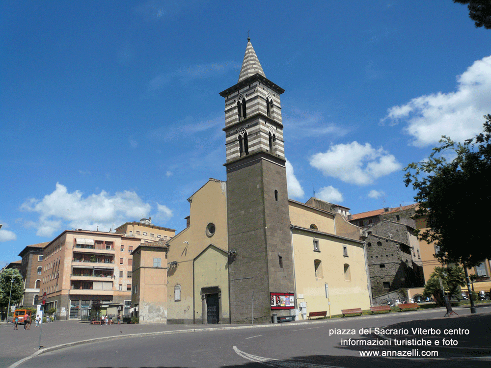 piazza del sacrario viterbo centro info e foto anna zelli