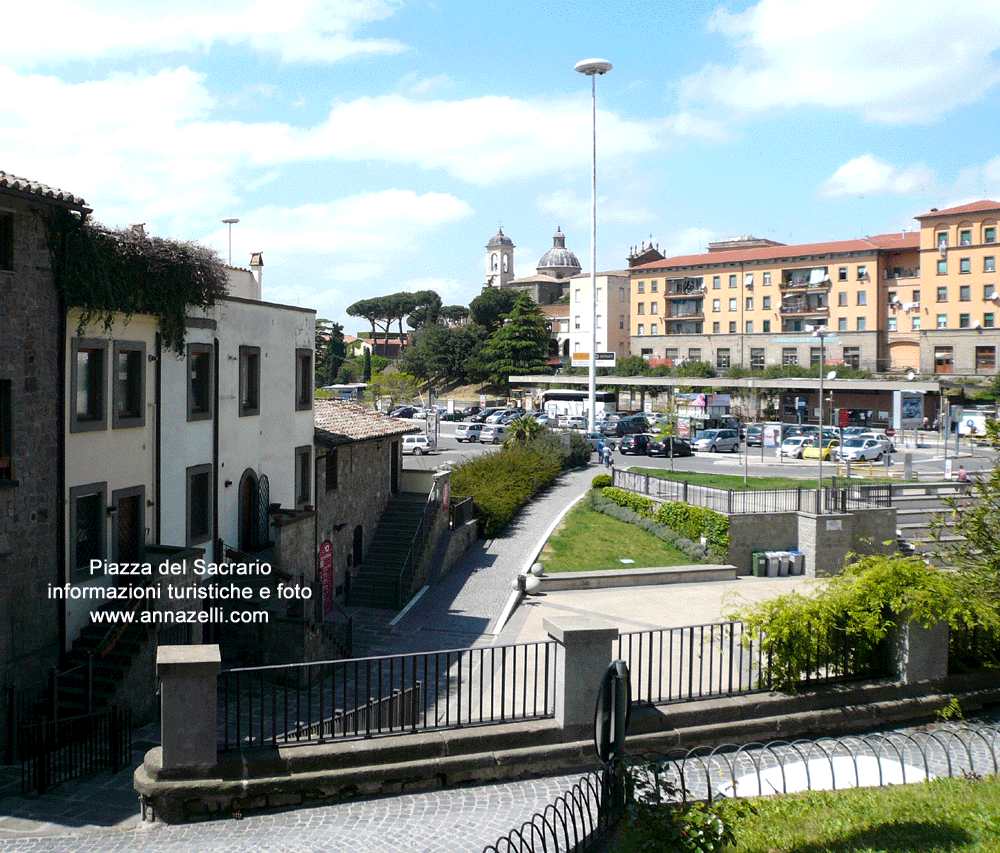 piazza del sacrario viterbo centro info e foto anna zelli